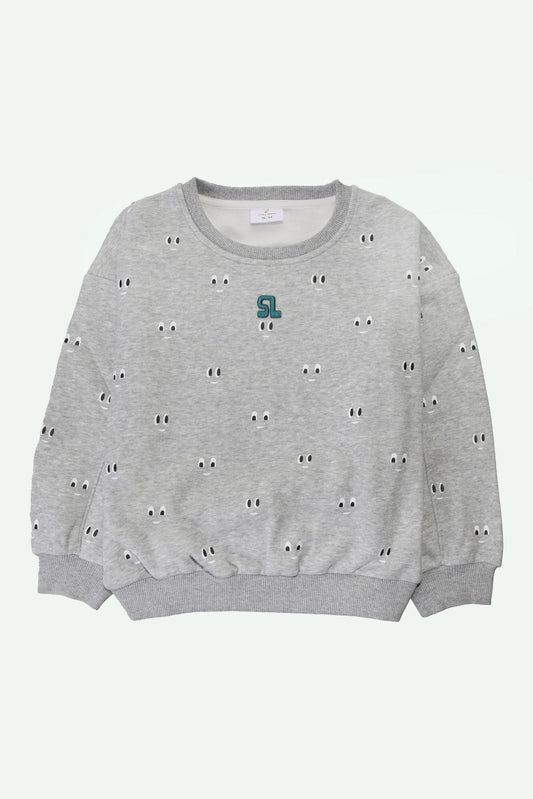 Sticky Lemon Sweater Better together grau