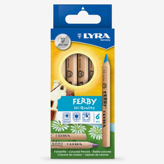 Lyra Ferby natur Farbstifte 6 Stück