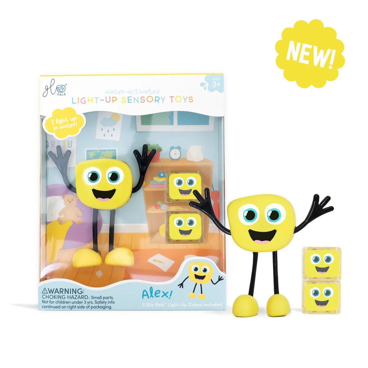 Glopals Leuchtwürfel Set gelb