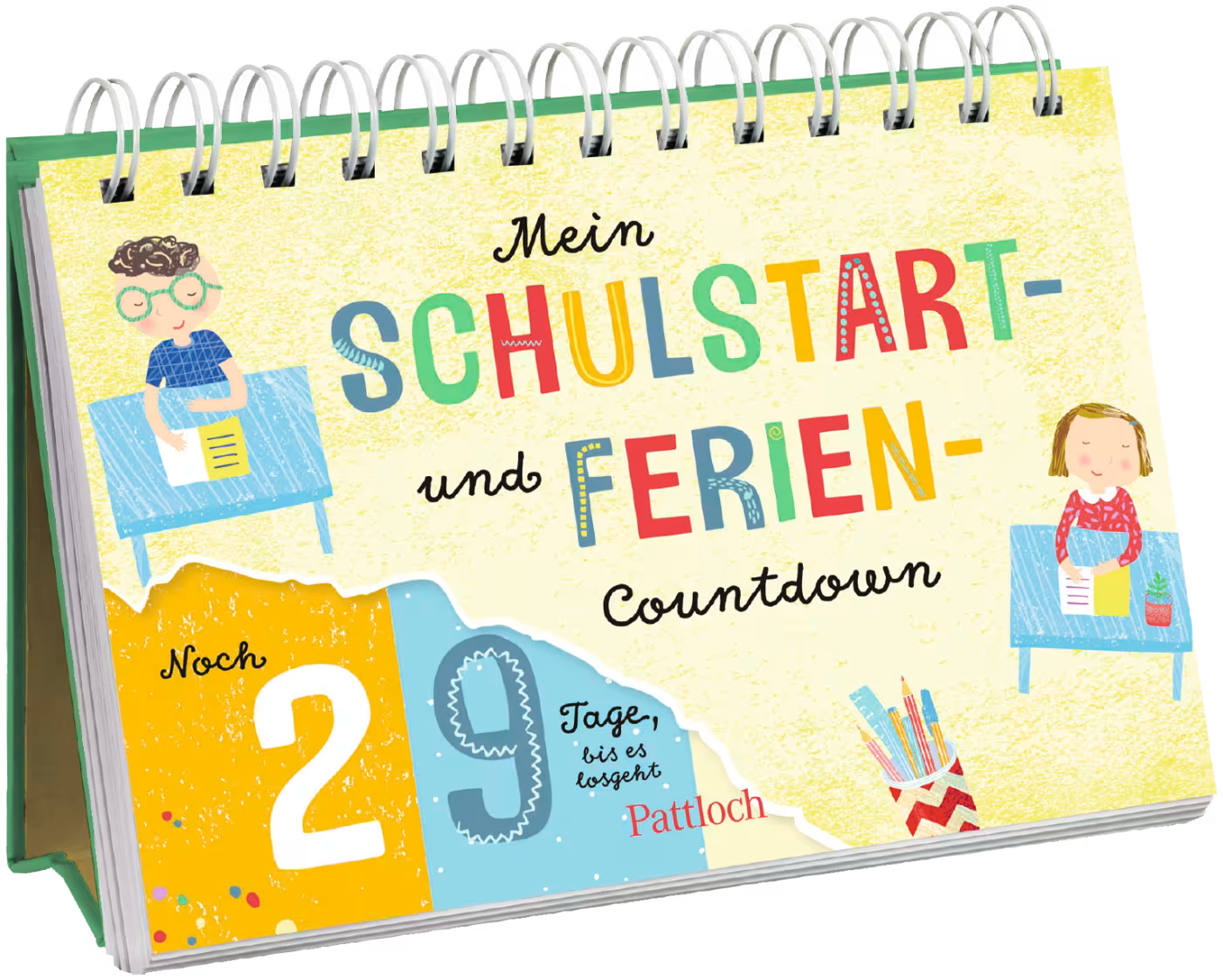 Pattloch Mein Schulstart- und Ferien-Countdown