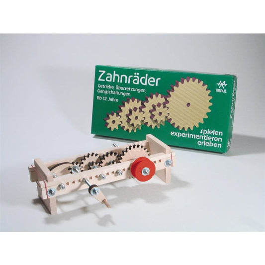 Walter Kraul Zahnräder Experimentierkasten