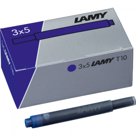 Lamy T10 blau löschbar Tintenpatronen 3x5 Stück