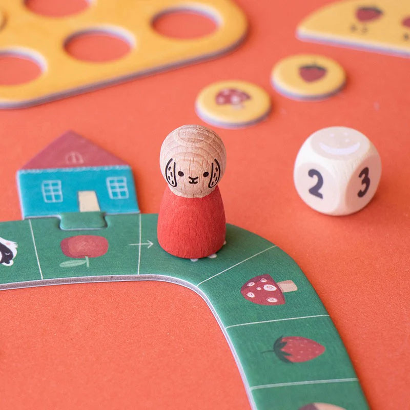 Londji Tiny Game Gemeinschaftsspiel Strawberries