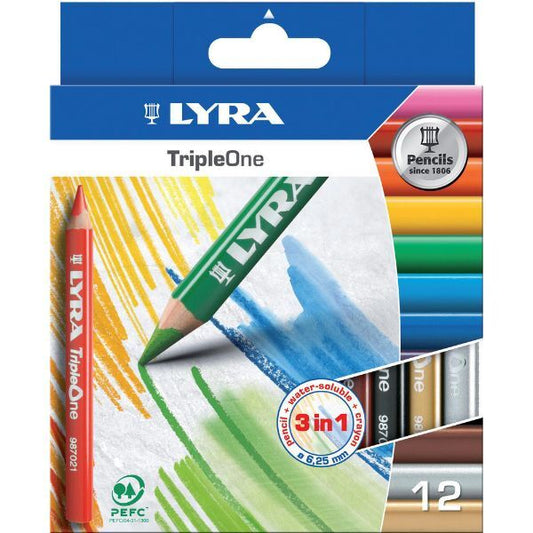Lyra Ferby Triple 12 3in1 Aquarellstifte