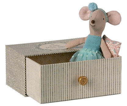 Maileg Tanzmaus im Tagesbett, kleine Schwester