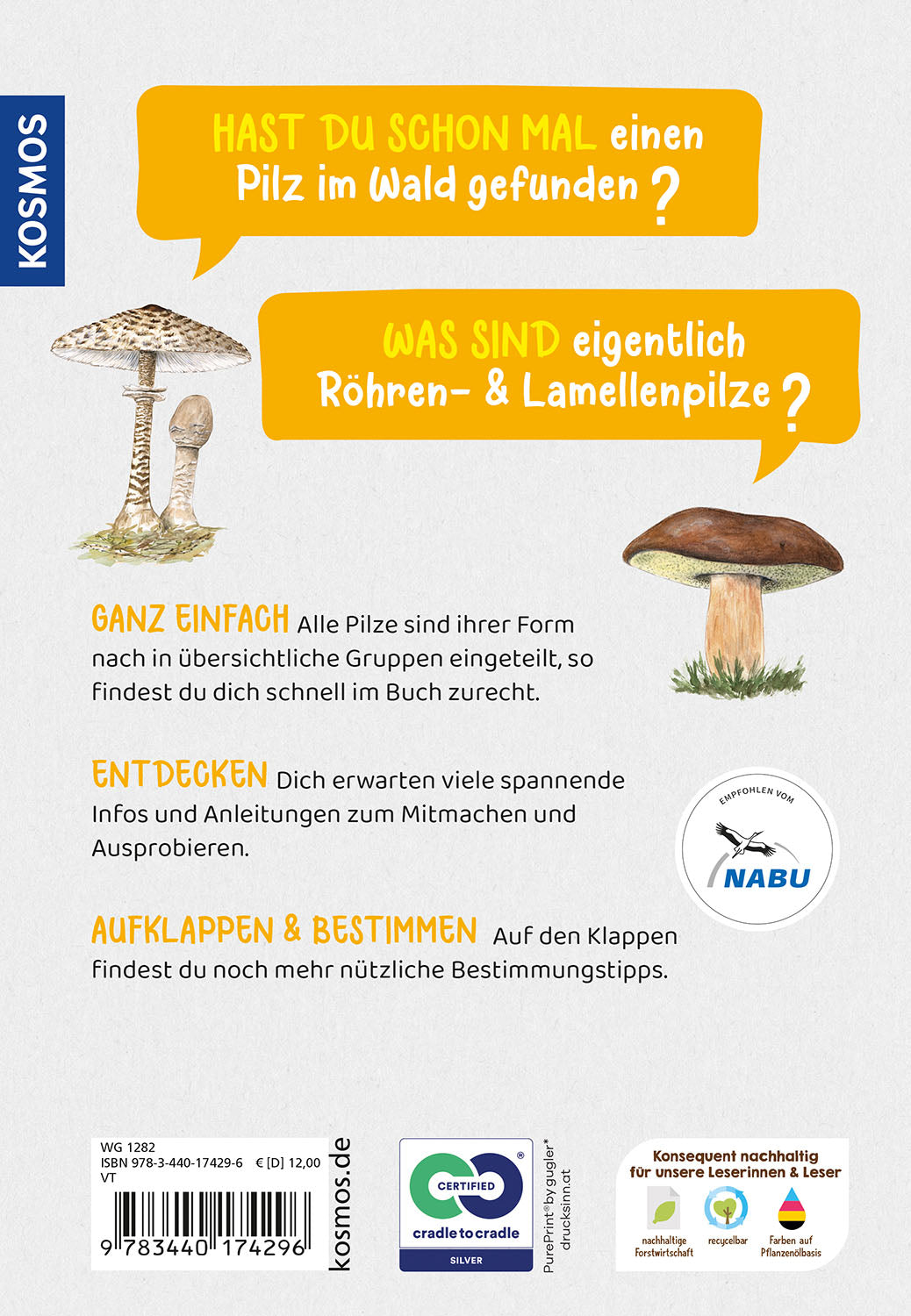 Kosmos - Welcher Pilz ist das? Kindernaturführer