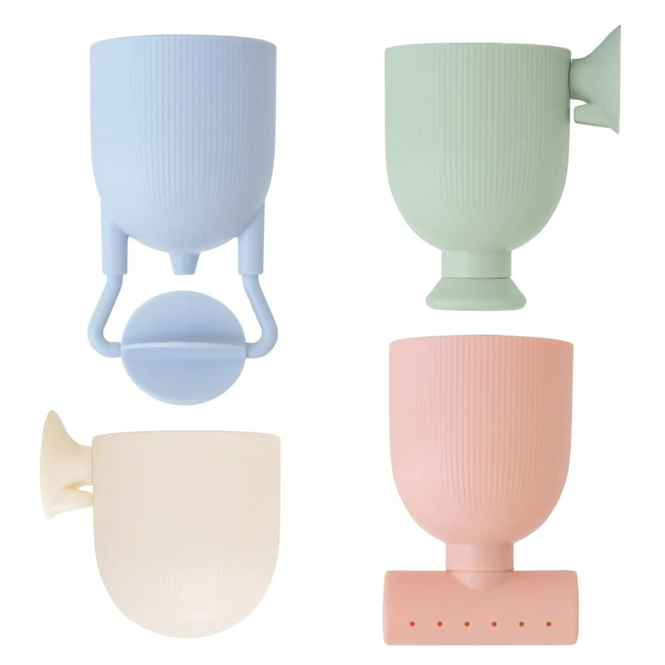 Mushie Badewannenspielzeug „Pour and Play“  Set