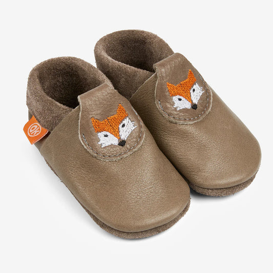 Orangenkinder Lederhausschuhe Fränzchen der Fuchs