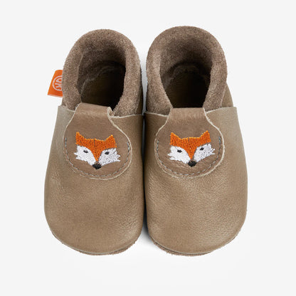 Orangenkinder Lederhausschuhe Fränzchen der Fuchs