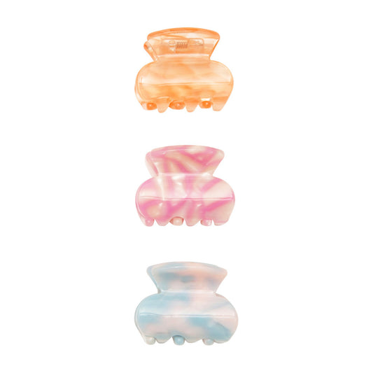Mimi & Lula Lemon Mixed Acetate Claw Clips