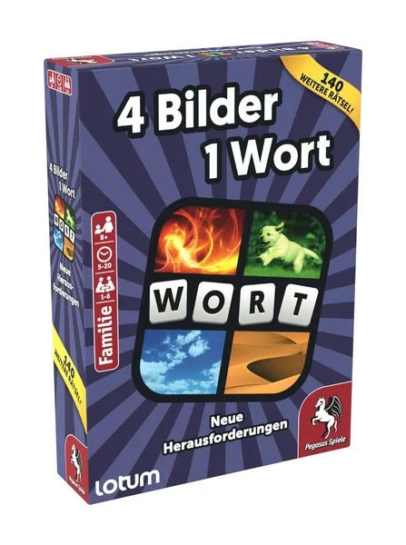 Pegasus 4 Bilder 1 Wort Kartenspiel