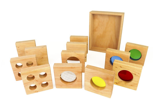 Bauspiel Optikklötze 12 Teile