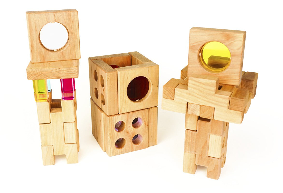 Bauspiel Optikklötze 12 Teile