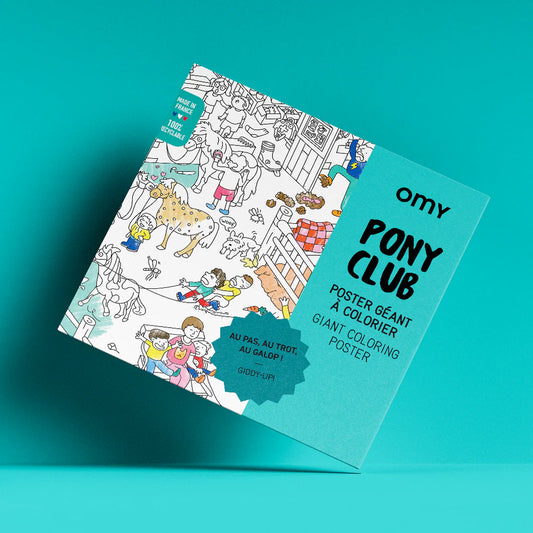 Omy Pony Club Riesenposter zum Ausmalen