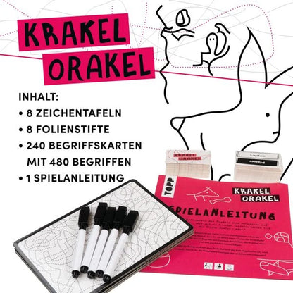 TOPP - Krakel-Orakel - Das Zeichenspiel für alle, die nicht zeichnen können